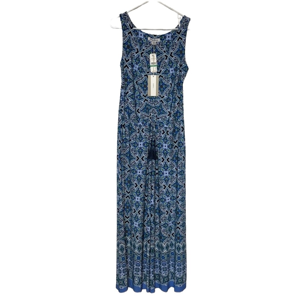 Tommy Bahama Nassau Novelty Carmela Jumpsuit NWT In Island Navy Size L